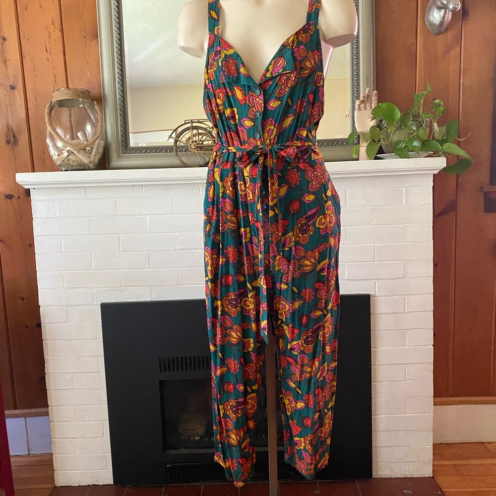 Modcloth “Floral” Jumpsuit